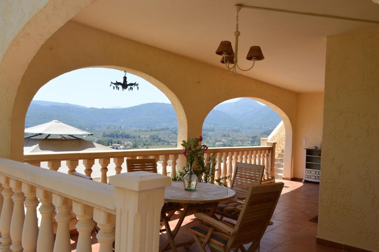 הוילה Alcalalí Vista Xalo מראה חיצוני תמונה