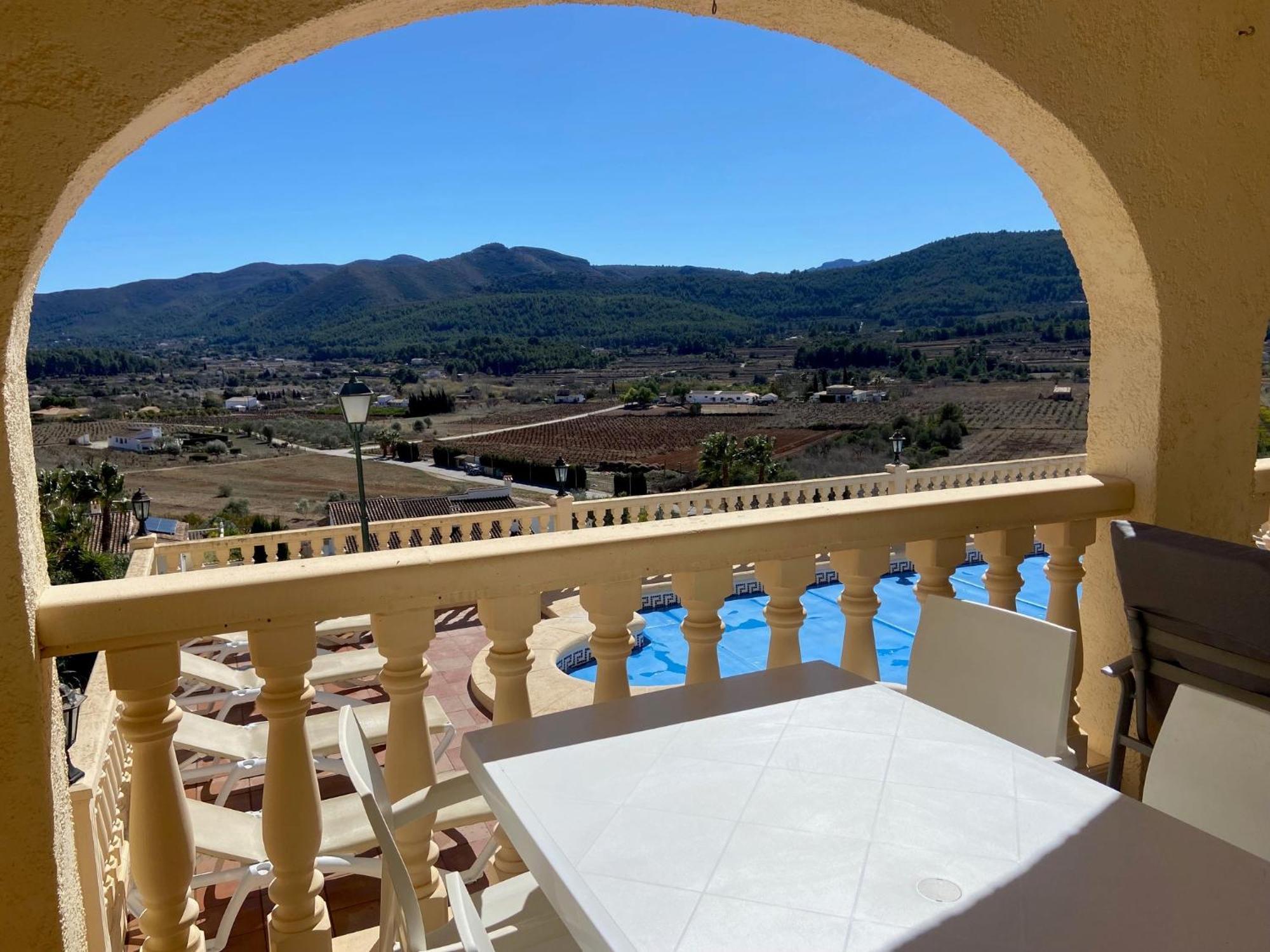 הוילה Alcalalí Vista Xalo מראה חיצוני תמונה